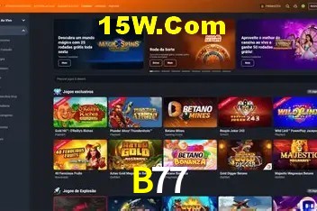 Biblioteca de slots populares na B77