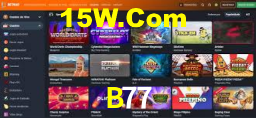 Sinta a adrenalina dos jogos de cassino com B77
